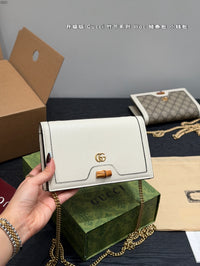 Bamboo Chain Wallet Bag