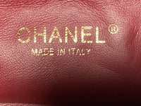Drawstring Flap Bag Lambskin