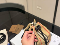 Phoebe Icon Stripe Drawstring Pouch