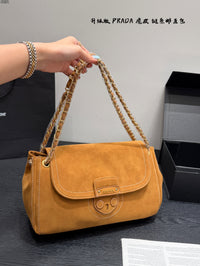 Suede Shoulder Bag