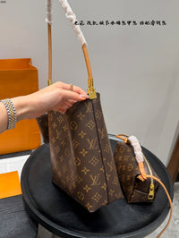 Monogram 3in1 Loop Hobo Bag Set