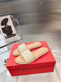 VLogo Espadrille Slides