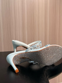 Caovilla Chandelier Heeled Mules