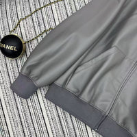 26S Nappa Leather Hoodie