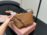 Nappa Leather Pouch Bag