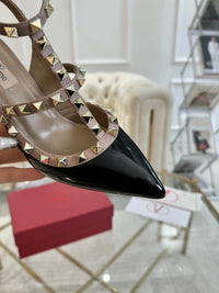 Garavani Rockstud Patent Leather Pumps 10cm