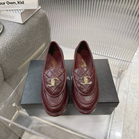 Quilted Leather Loafers