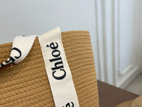 Woven Beach Tote Bag & Hat Set