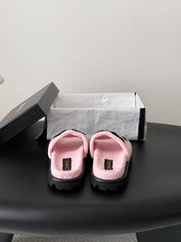 26K Plush Slide Sandals