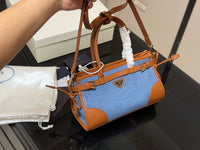 Denim Bonnie Shoulder Bag