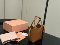Ivy Leather Top Handle Bag