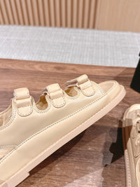 Lambskin Crystal Velcro Dad Sandals