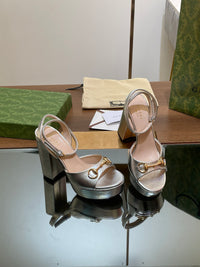 Horsebit Platform Sandals