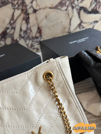 Niki Small Shopping Bag in Vintage Calfskin