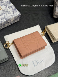 Gardenia Wallet in Matte Lambskin