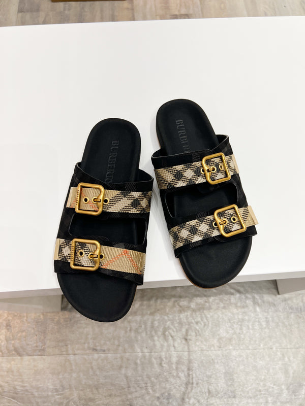 Vintage Check Slides
