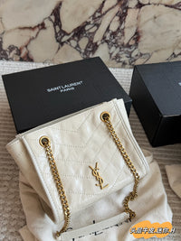Niki Small Shopping Bag in Vintage Calfskin