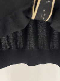 Check Trim Wool Cardigan