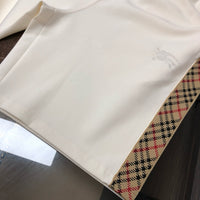 Check Side Stripe Drawstring Shorts