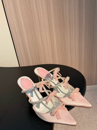 Caovilla Satin Sandals