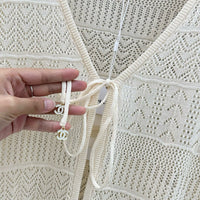 Openwork Knit Cardigan