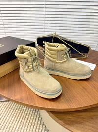 Classic Mini Lace-Up Weather Boots