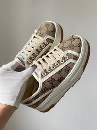 Platform Canvas Sneakers
