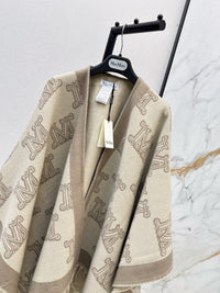 26S Monogram Wool Poncho