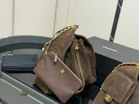 25 Bag Suede Calfskin