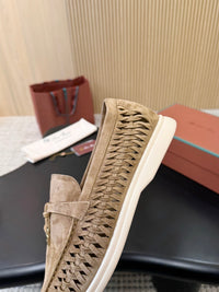 Suede Loafers
