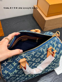 Speedy 30 Bandoulière Denim