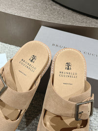 Suede Sandals