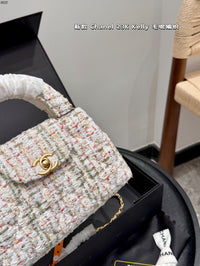 23K Kelly Top Handle Mini Flap Bag