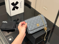 Mini Flap Bag with Charm