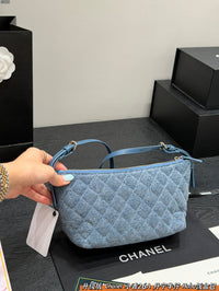 Denim Clutch Bag