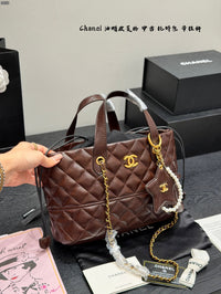 Vintage Quilted Tote