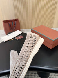Suede Loafers