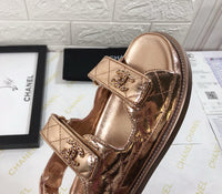 Metallic Sandals