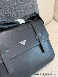 Leather Messenger Bag