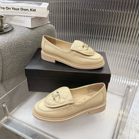 Quilted Leather Loafers