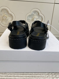 Leather Platform Sandals