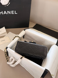 Whimsical Charms Lambskin Flap Bag