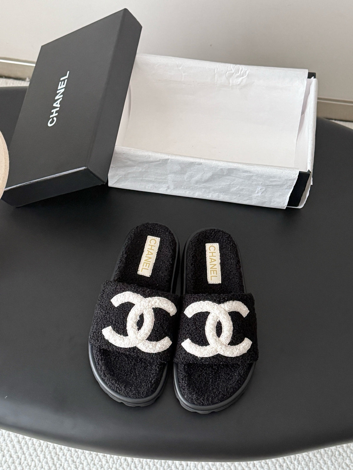 26K Plush Slide Sandals