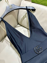 Logo One Piece Swimsuit