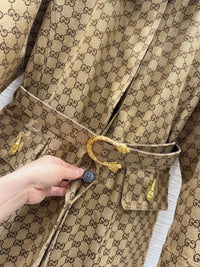 26S Canvas Belted Coat
