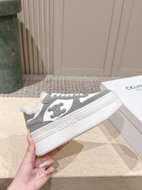 Block Wedge Sneakers