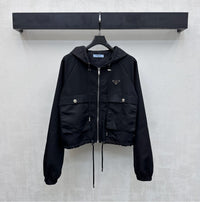 26S Re-Nylon Cropped Jacket