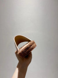 Nappa Leather Espadrille Sliders