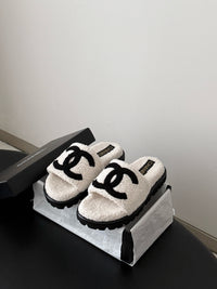 26K Plush Slide Sandals