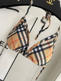 Vintage Check Bikini Set